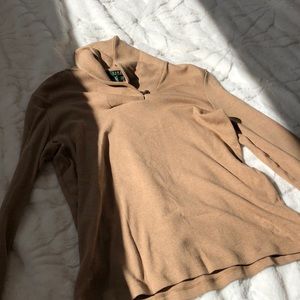 Ralph Lauren Tan Top